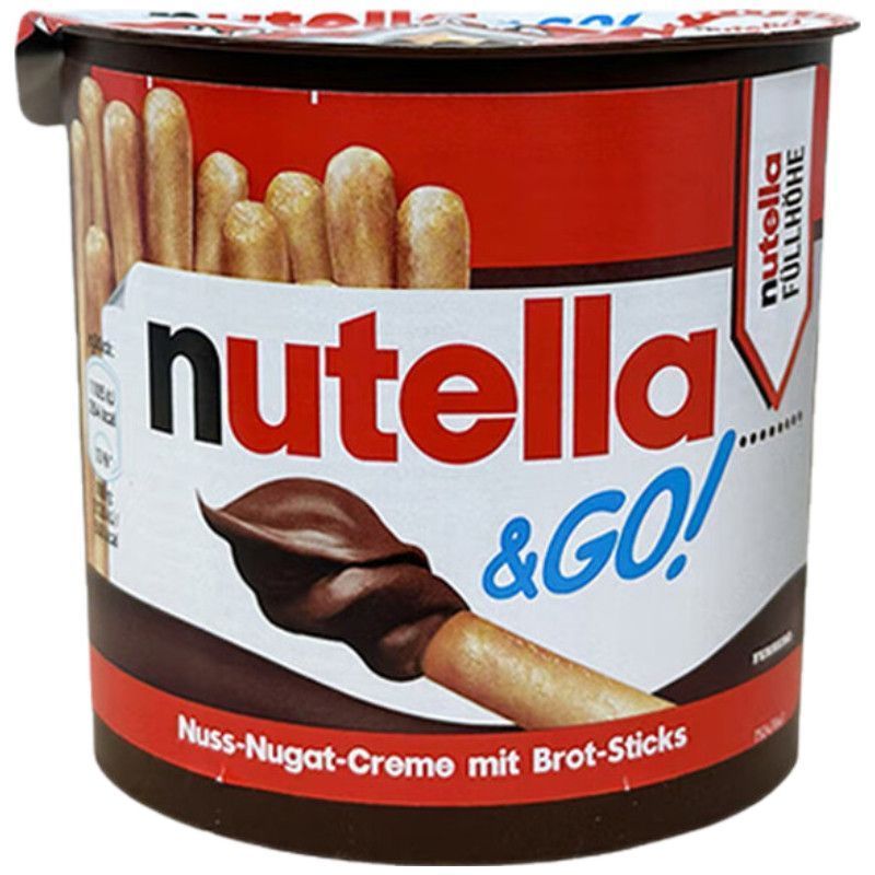 Nutella Nutella Nutella Hazelnut Chocolate Sauce Finger Biscuits เยอรมันนําเข้าขนม 52g ต่อกล่อง 8-88