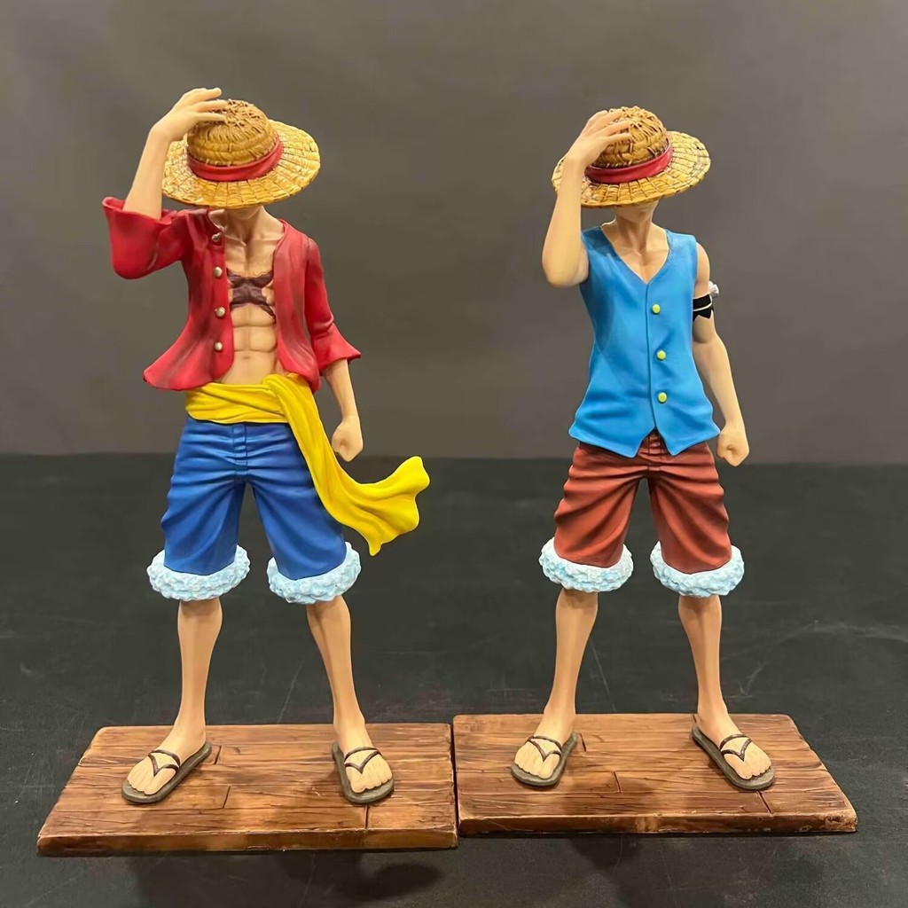 One Piece C2 Luffy Hand-MadeหมวกฟางLuffy First Debutอะนิเมะชุดตกแต่งของขวัญวันเกิดตกแต่ง