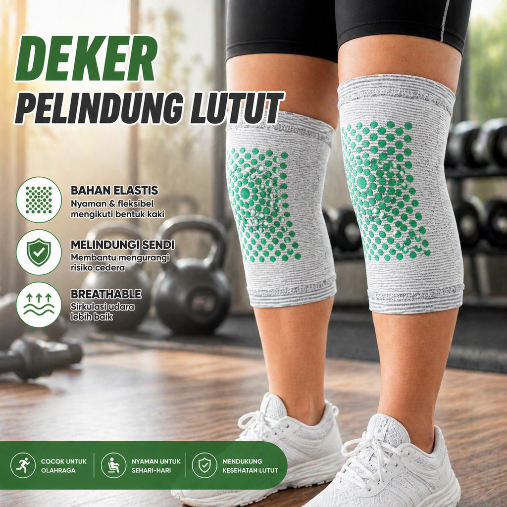 BIKE PLS อุปกรณ์ป้องกันเข่าหนายืดหยุ่นสูง Kneepad Gym Fitness - PL-02