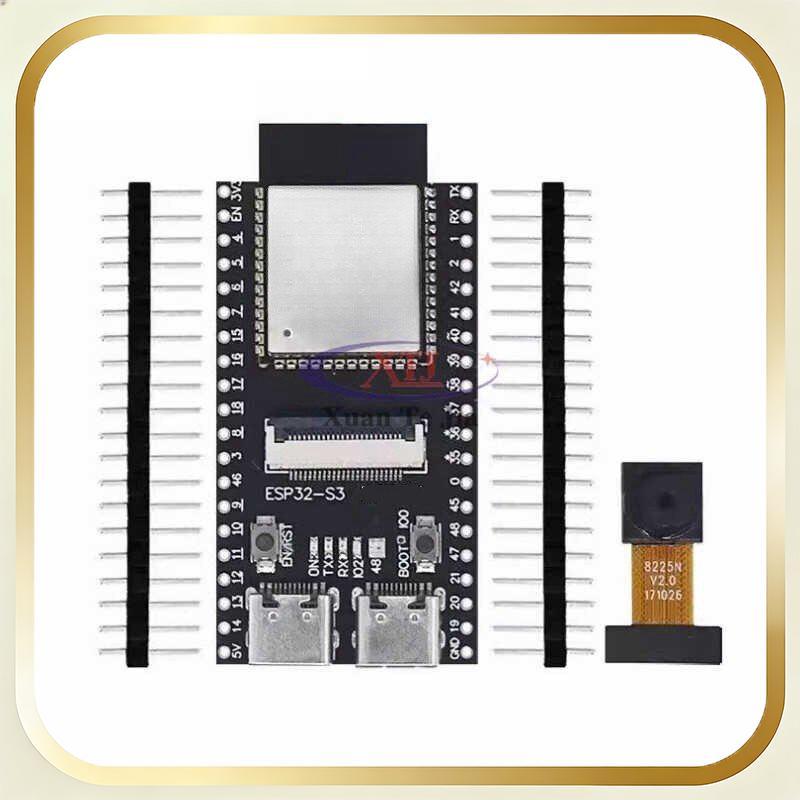 ESP32-S3 CAM Onboard OV2640 บอร์ดพัฒนากล้องพร้อมโมดูล WiFi สําหรับ Face Recognition Security