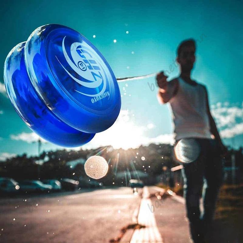 ตอบสนอง Yoyo D1 GHZ, Professional Yoyo Looping Yoyos สําหรับเด็กเริ่มต้นด้วยสาย Yoyo + ถุงมือ + กระเ