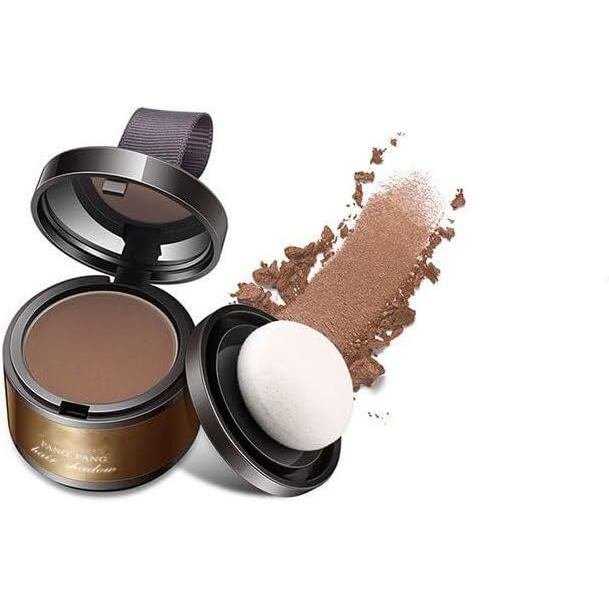 Hairline Volume Powder Hairline Contour Shadow Powder แป้งผมกันน้ํา ปกปิดผมบาง (3)