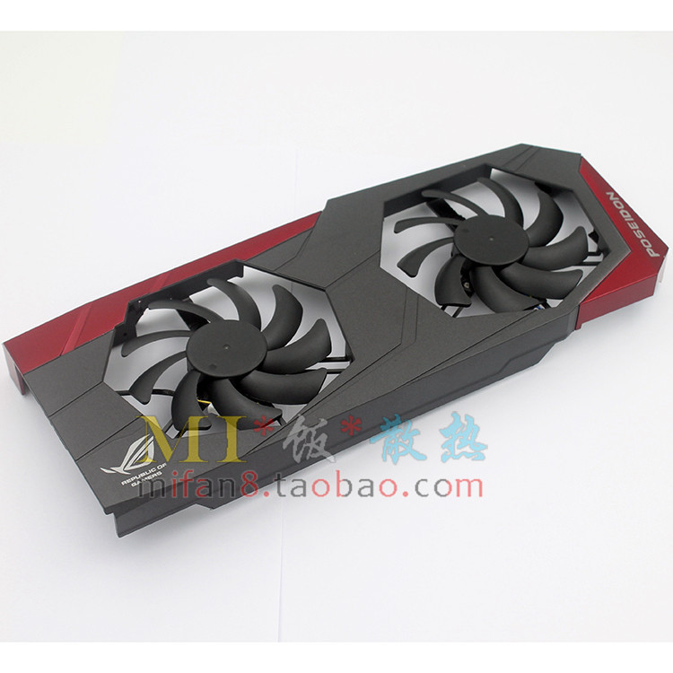 [หม้อน้ําขายร้อน] Asus POSEIDON POSEIDON-GTX770/780/GTX980-P FDC10H12S9-C กราฟิกการ์ดพัดลมคู่
