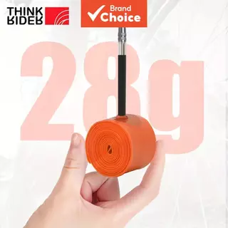 ThinkRider 1 ชิ้น ท่อในจักรยานถนน TPU 28 กรัม 700x18/25/28/32 มม. วาล์วฝรั่งเศส ยาว 65 มม.