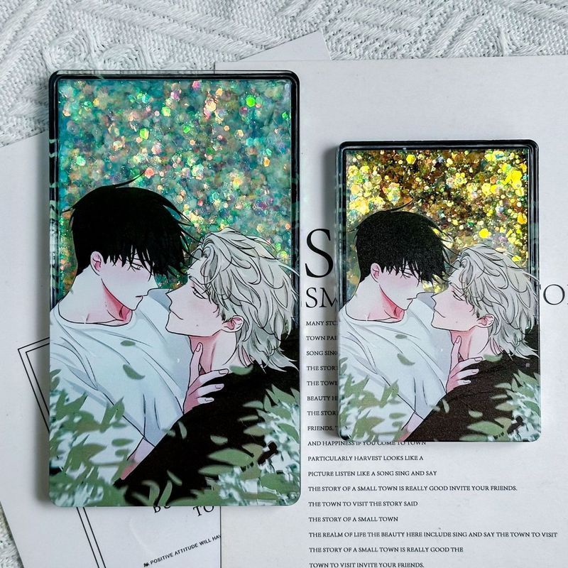 พร้อมสต็อก Waterside Night Lu Taizhou Jinyi Xuan Double Glitter Brick เกมอุปกรณ์ต่อพ่วงการ์ดยืนของขว