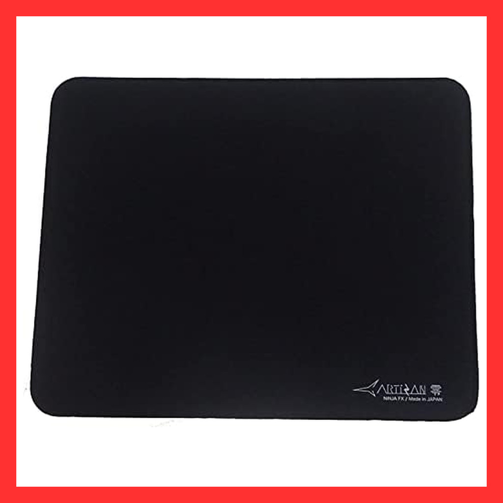 ARTISAN Gaming Mouse Pad 330x420x4mm Zero FX SOFT L Size FXZRSFL Black 【Direct from Japan】