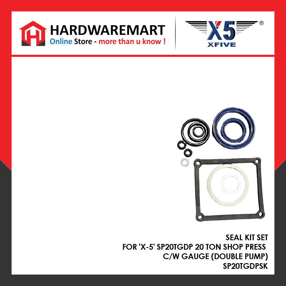 <X-5 SPARE PART>SP20TGDPSK ชุดซีลสําหรับ X-5 SP20TGDP 20 TON SHOP PRESS (SP20DG)