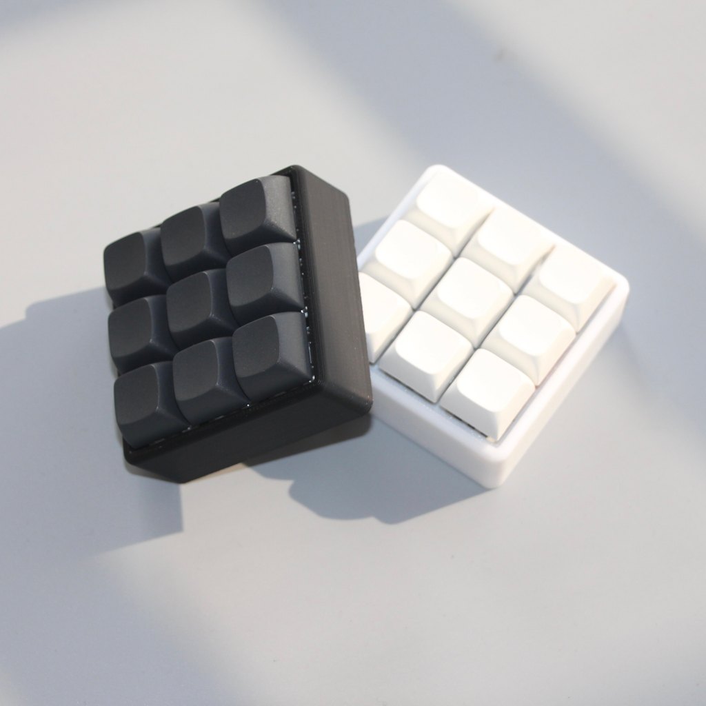 CV09 คีย์บอร์ด DIY แบบกําหนดเอง 9 ปุ่ม คีย์บอร์ด QMKVIA ปลั๊กร้อน RGB ที่ต้องการที่กําหนดเอง