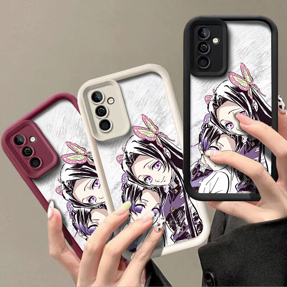 แฟชั่น Kimetsu ไม่มี Yaiba ออกแบบ Samsung เคสป้องกันสําหรับ A06,A23,A13,A12,M12,S25 Ultra,A03s,A02s,