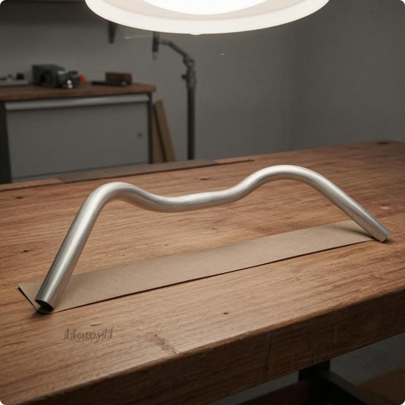 [Homyl1] Smooth Finish Aluminium Cycle Handlebar Long-Lasting Aluminium Cycle Bar