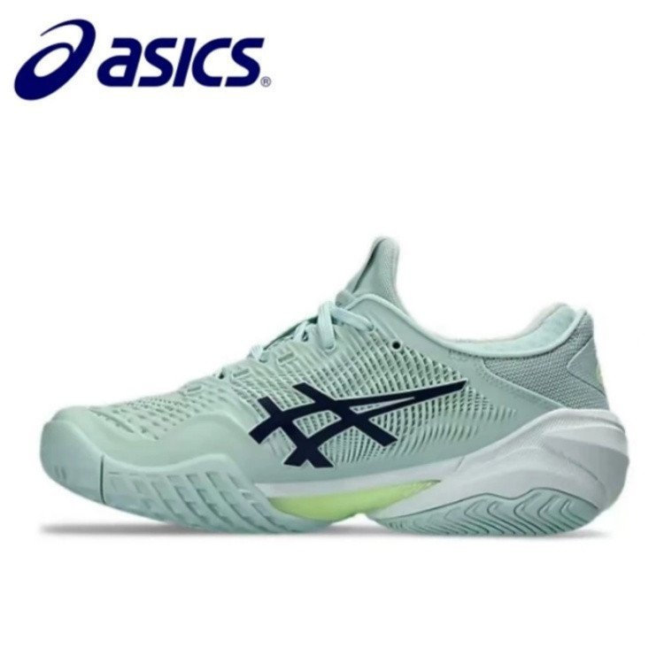 ASICS COURT FF 3 NOVAK รองเท้าเทนนิสสําหรับผู้ชายและผู้หญิงระบายอากาศได้ทนต่อการสึกหรอ