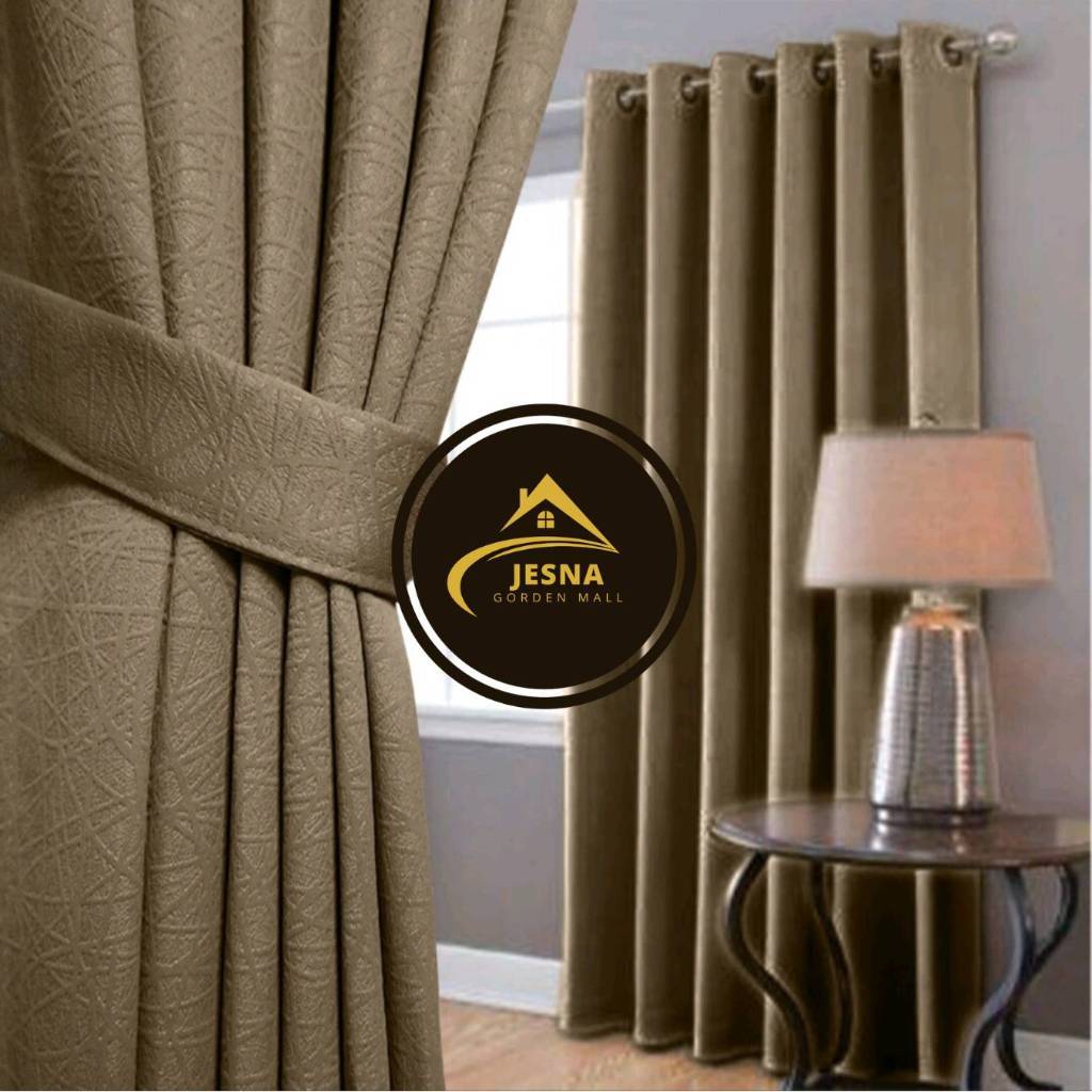 BLACKOUT CURTAINS PLAIN CURTAINS WINDOW CURTAINS PREMIUM MINIMALIST ประตู CURTAINS