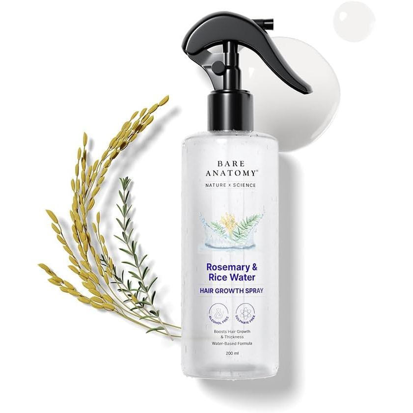 BareAnato Rosemary Rice Water Growth Spray | ทุกสภาพเส้นผม | 200มล