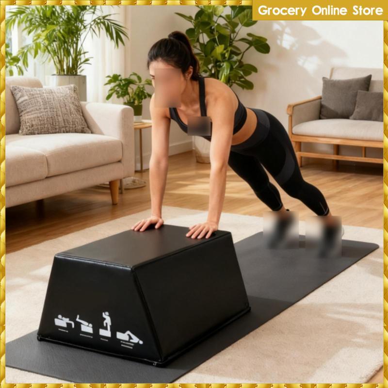 [Wishshopelxl] Hip Thrust Box Multifunctional Glute Bridge Bench Hip Thrust Bench Stable Glute