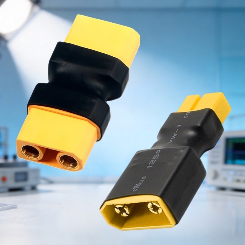 AADT XT90 Connector XT90 ถึง XT90 อะแดปเตอร์สําหรับผู้ใช้ระยะไกลพร้อมตัวฉนวนสําหรับการเชื่อมต่อ Plug