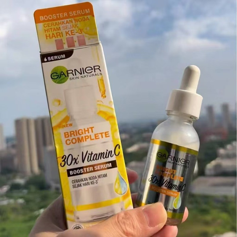 Ready Straw Thailand Garnier Garnier Essence Camide 377 Brighten Skin Tone ลดสิว Marks Essence 30ML2