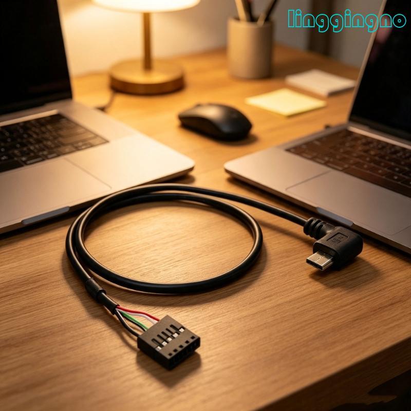 RR 9Pin Female Header to USB Cable for Short Electronics Board Work