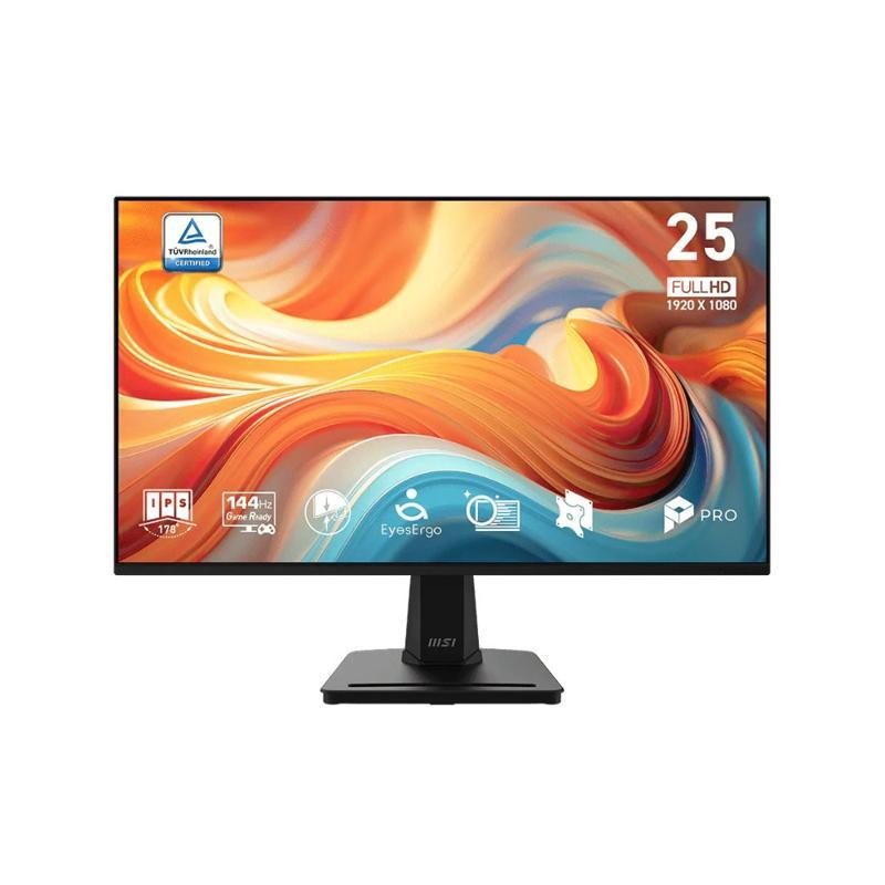 MSI จอมอนิเตอร์ รุ่น PRO MP251 E14L สีดำ ขนาด 24.5 นิ้ว