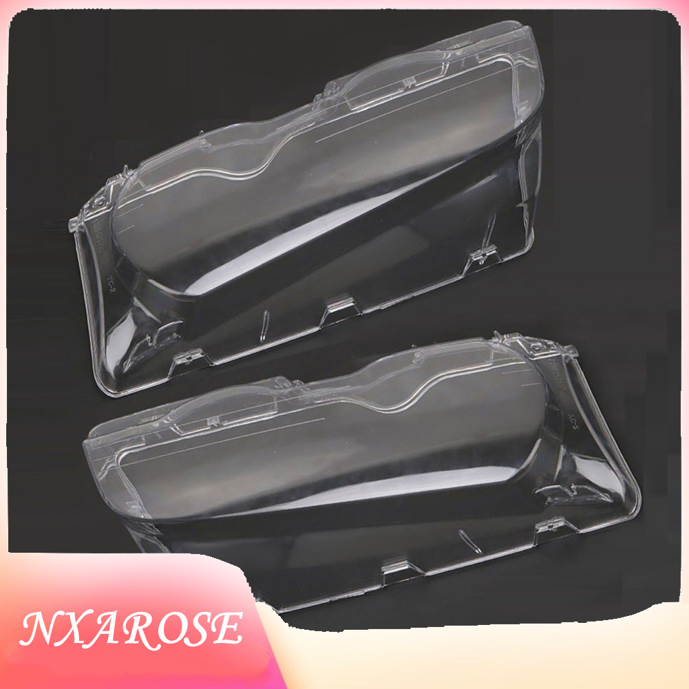 Nxarose ไฟหน้าเปลี่ยนเลนส์สำหรับ BMW E46 2DR M3 325Ci 01-06 BASE Coupe 2 ประตู 1999-03 คู่ไฟหน้า CLE