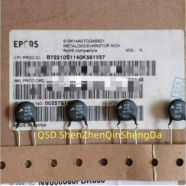 20 ชิ้น/แบทช์ S10K14 22V S10K14AUTO B72210S1140K561