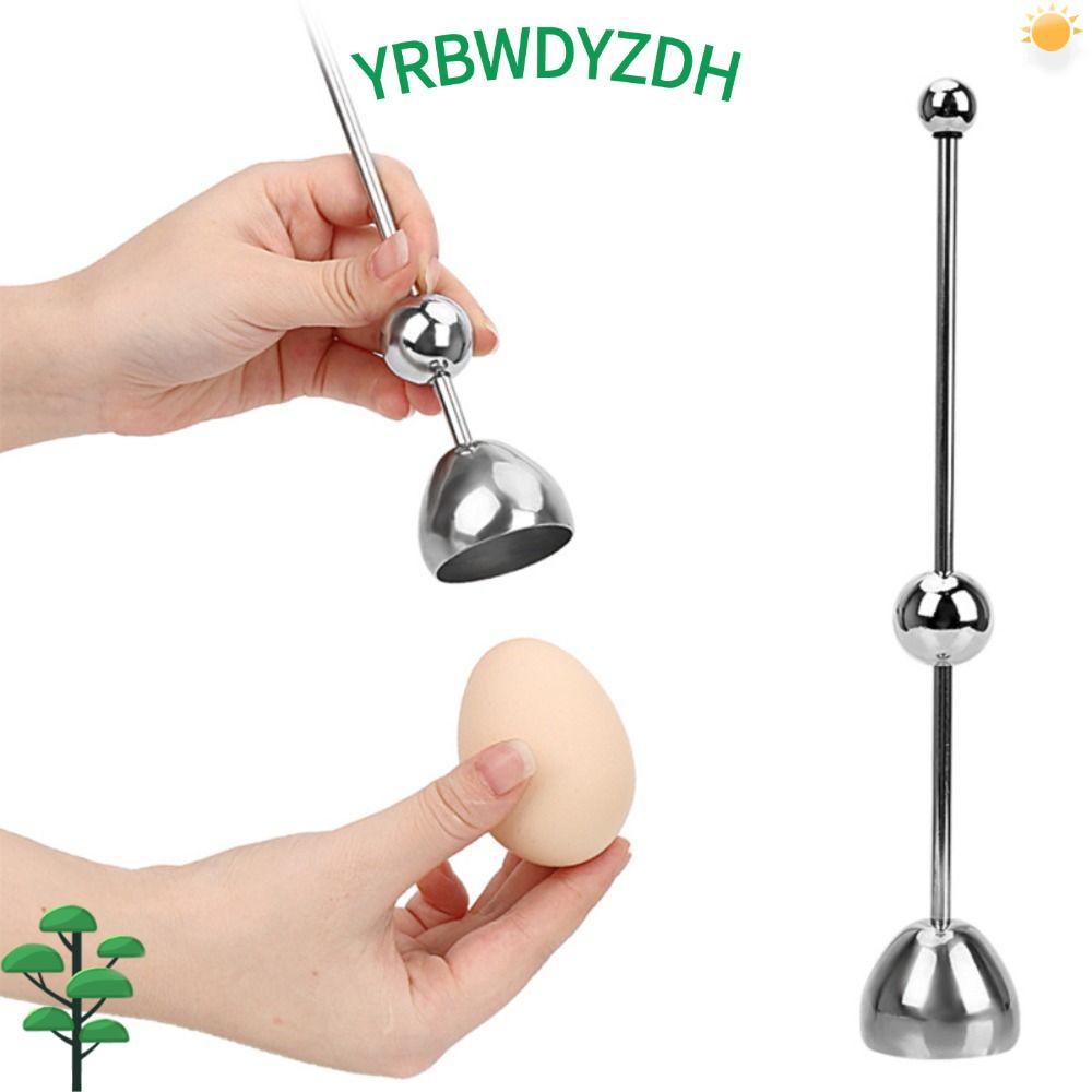 CRBWDK Egg Cracker Snipper Shell สแตนเลส Egg-Knocker Egg Cracker