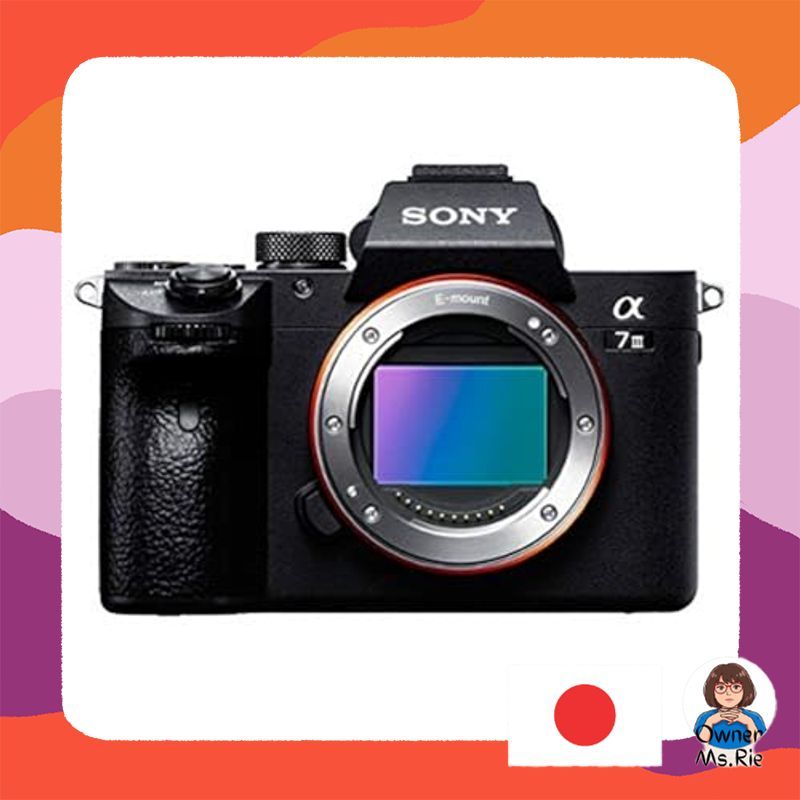 Sony α7M3 Mirrorless Digital Camera Body - Full Frame 24.2MP, 4K Video, Fast Autofocus