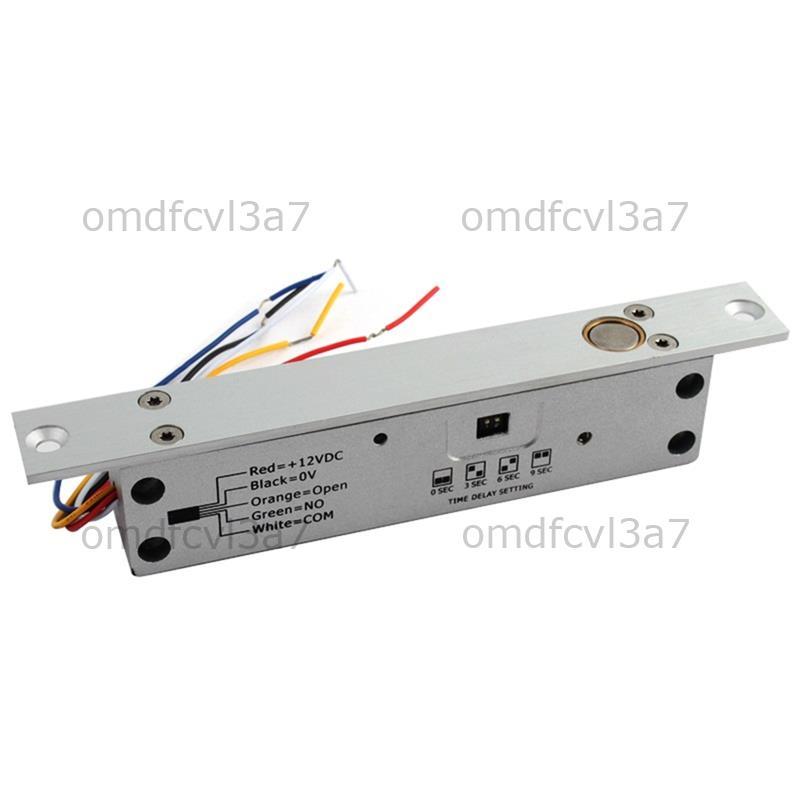 ปรับเวลา Delay ไฟฟ้า Mortise ล็อค DC12V Fail ปลอดภัยหรือ Fail Secure อิเล็กทรอนิกส์ Mortise ล็อคสําห
