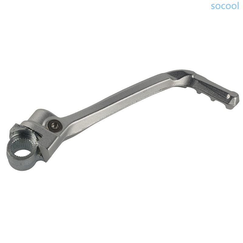 Soc * ติดตั้งง่าย Kick Start Lever สําหรับ 85 Dirt Bike อุปกรณ์เสริมเปลี่ยนอลูมิเนียมก่อสร้าง Kick S