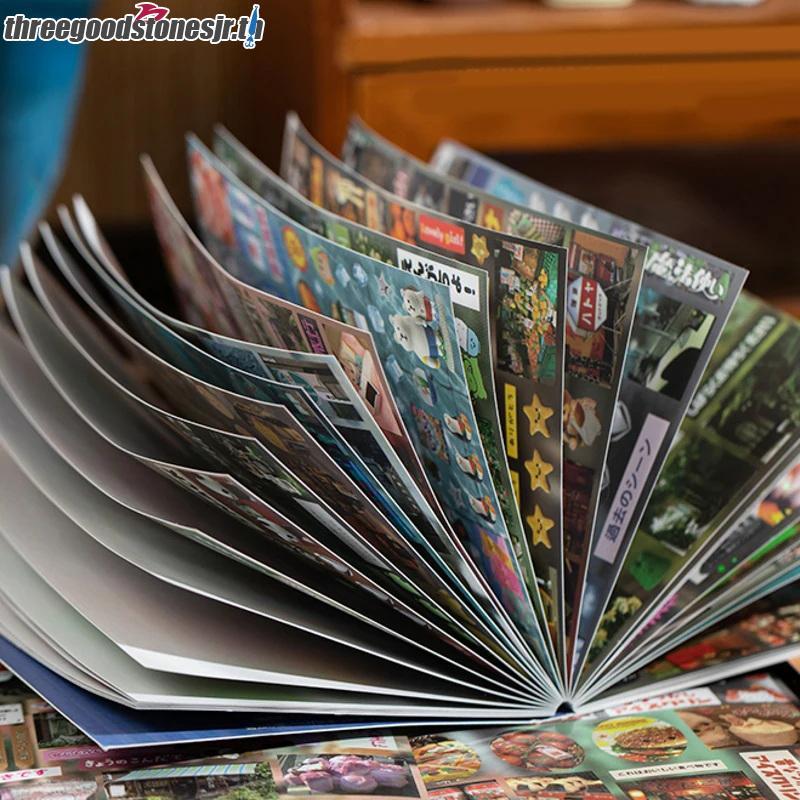 TGST 30 ชิ้น Retrospective Voice Cut ฟิล์มสติกเกอร์หนังสือคู่มือสร้างสรรค์ DIY สมุดภาพโน้ตบุ๊คแก้วนม