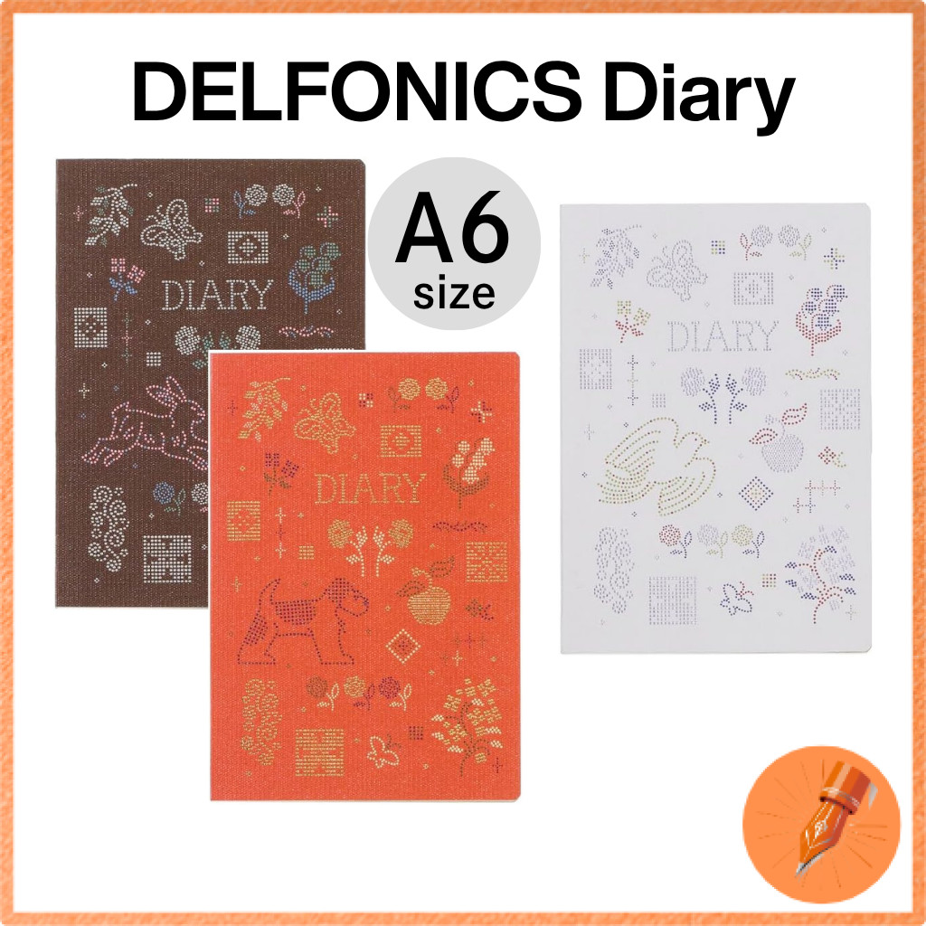 DELFONICS 2027 Planner A6 Glimmer Edition Starting October 2026
