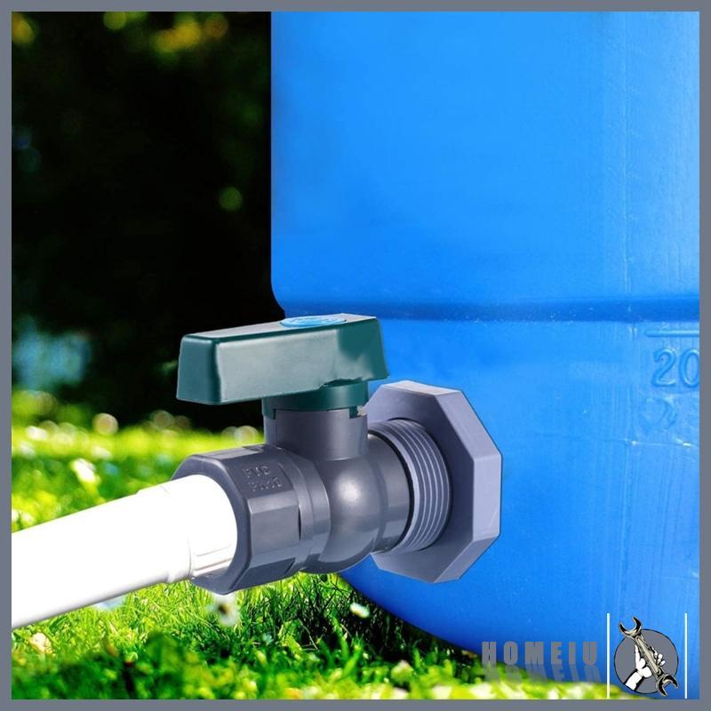 HOMEIU PVC Faucet Hose Adapter Water Container Rain Bucket Garden Faucet Diverter Adapter