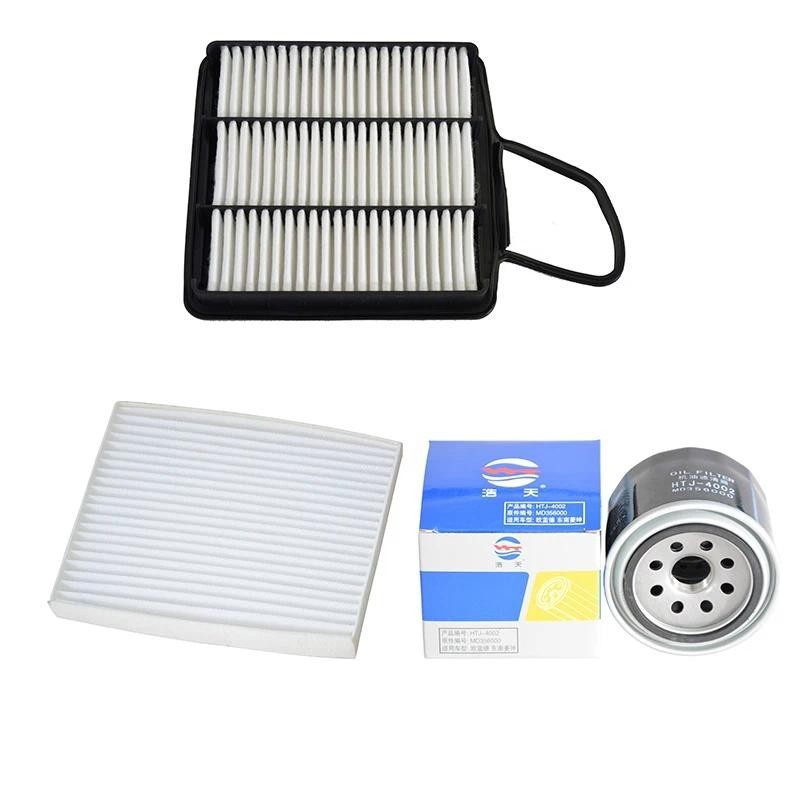 รถ Air Cabin กรองน้ํามัน 3 ชิ้น/เซ็ตสําหรับ Great Wall Haval H5 2.0L 2.0T 2.4L 2010- 1109101-K80 810
