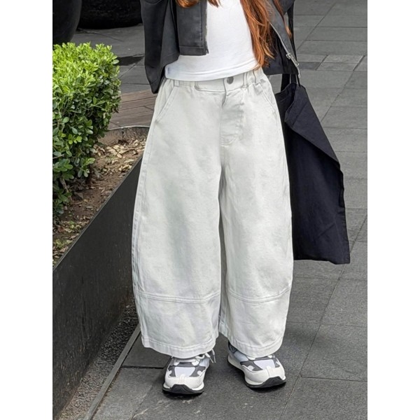 WIDE-LET KAKI BEIGE PANTS