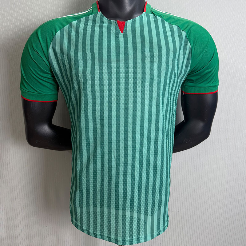 Player Jersey Short Sleeve Algeria Football Jersey National Team Edition World Cup Away Jersey 26s-2