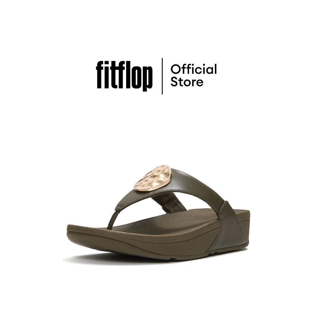 FITFLOP LULU ADORNMENT TOE-POST รองเท้าแตะแบบหูหนีบผู้หญิง รุ่น ACP-B77 สี GREEN