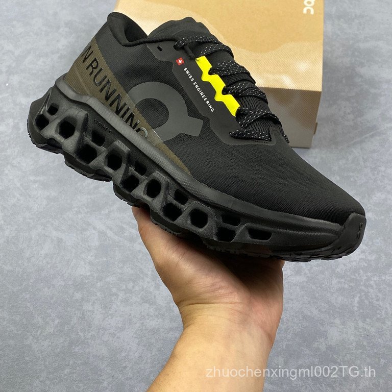 36-46 ขนาด Cloudmonster 3 ผู้ชายผู้หญิงกันกระแทกรองเท้าวิ่ง Cloud รองเท้าผ้าใบ Soled 9.1 Q4HZ