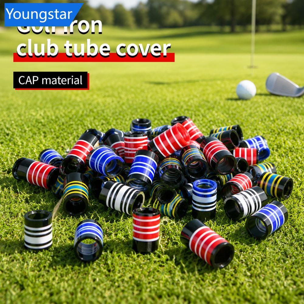 FYY 1PC 9.45*25*13.46 มม.กอล์ฟท่อเหล็กยางแขน Anti-Collision Anti-Wear Club Connector อุปกรณ์เสริมกอล