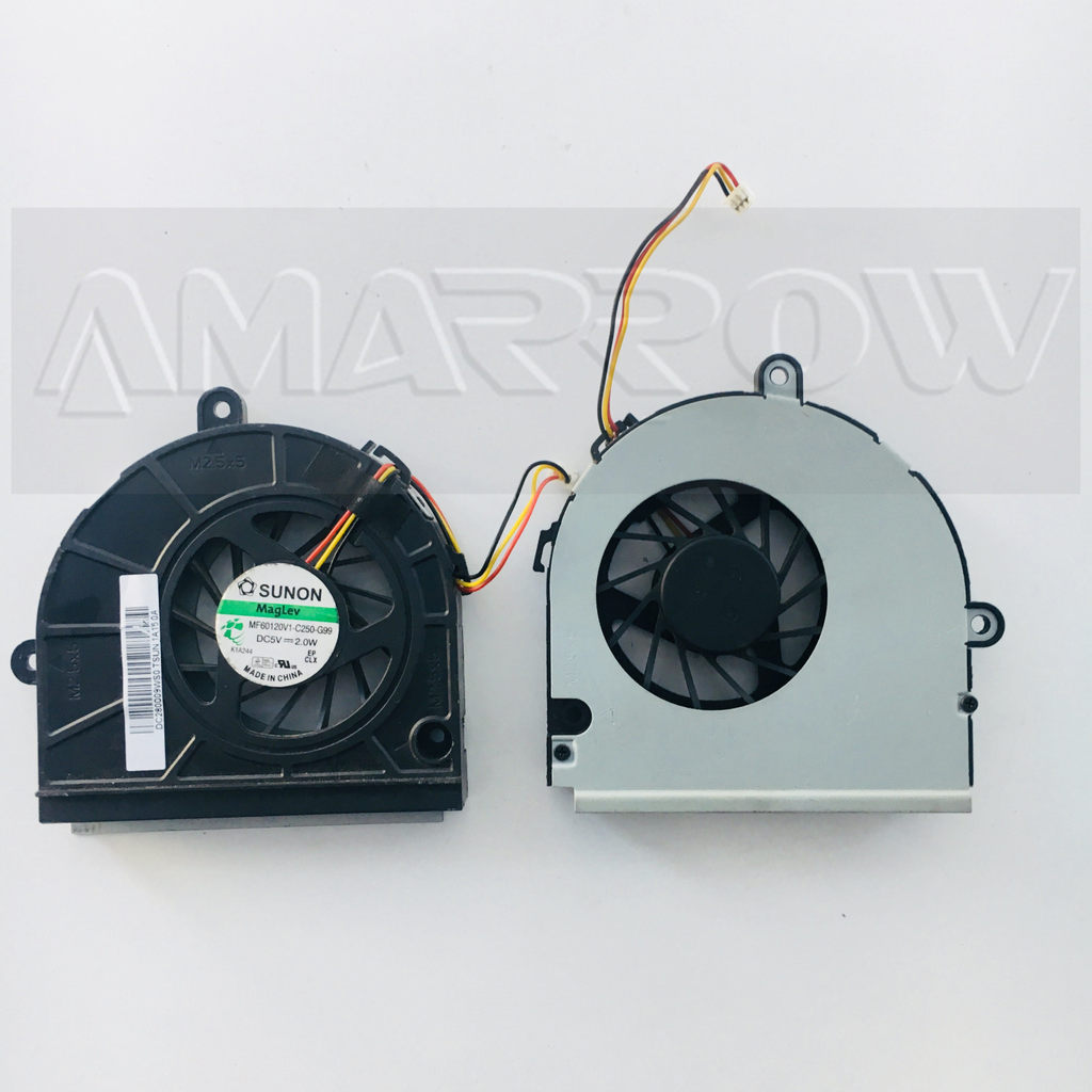 เหมาะสําหรับ ASUS ASUS K53U X43B K53T X53U พัดลมโน้ตบุ๊ค MF60120V1-C250-G99