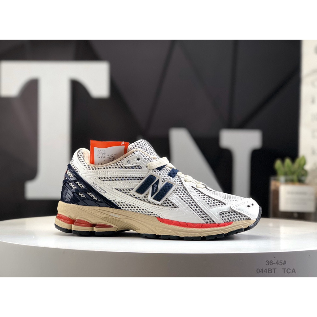 [คลังสินค้าพร้อมจัดส่งฟรี]NB 1906R Retro Anti-Slip Wear-Resistant Low-Top Ruing Shoes GKCG ERAW