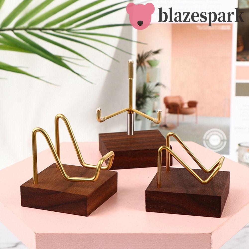 BLAZESPARK Mineral Stand Home Office Show Room Home Decoraition Ores Agate Rocks Display Holder