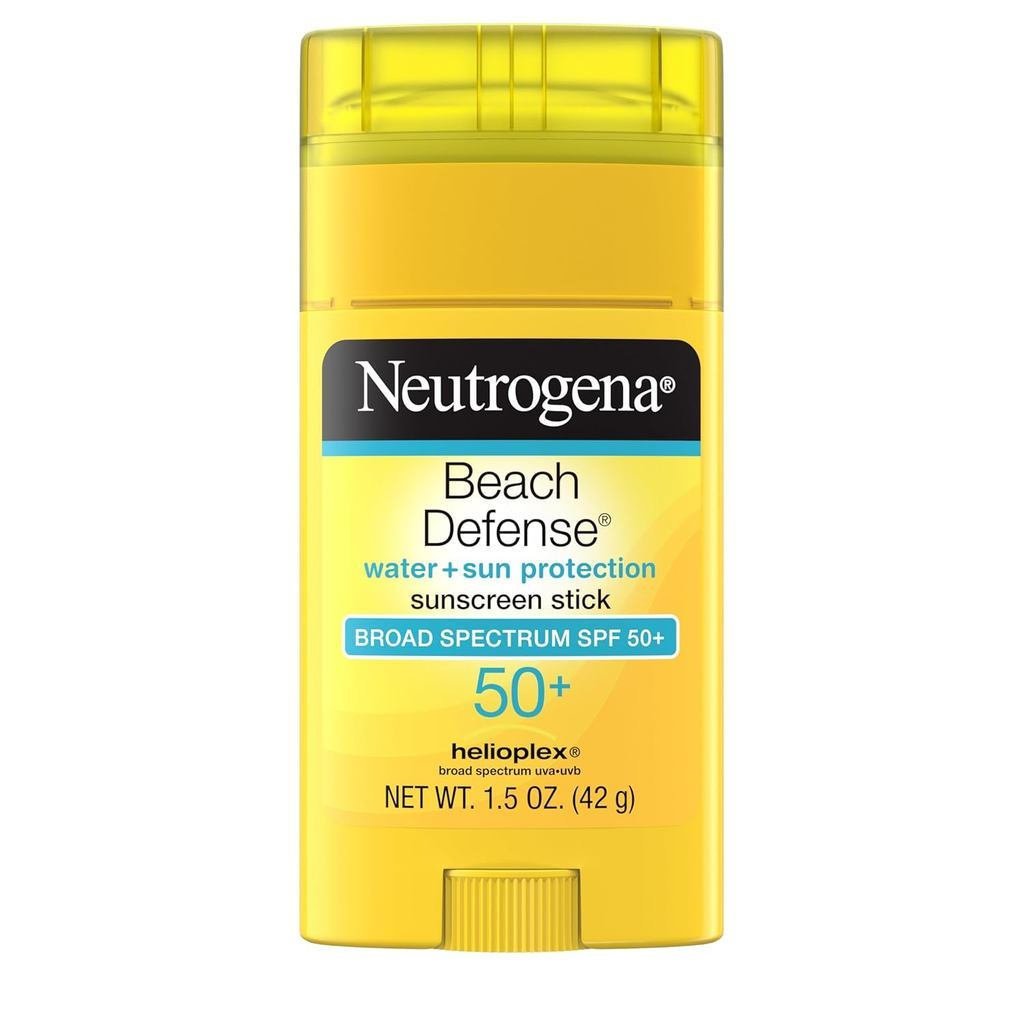 ครีมกันแดด Neutrogena Beach Protection Stick SPF50, ครีมกันแดด Broad Spectrum, เหมาะสําหรับผิวหน้าแล