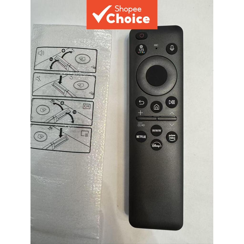รีโมทเสียงทดแทนใหม่ BN59-01432J เข้ากันได้กับ Samsung Remote BN59-01432J BN59-01455F สําหรับทีวี UN5