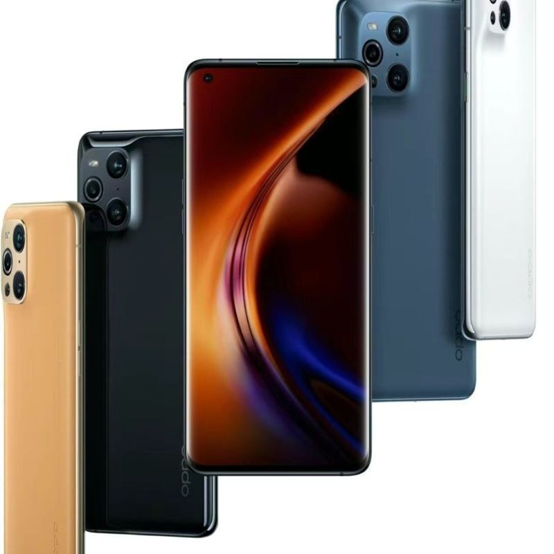 OPPOfindx3 ของแท้มือสอง, x3Pro แบนหน้าจอนักเรียนราคาถูกสํารองภาพ Snapdragon 870G888G