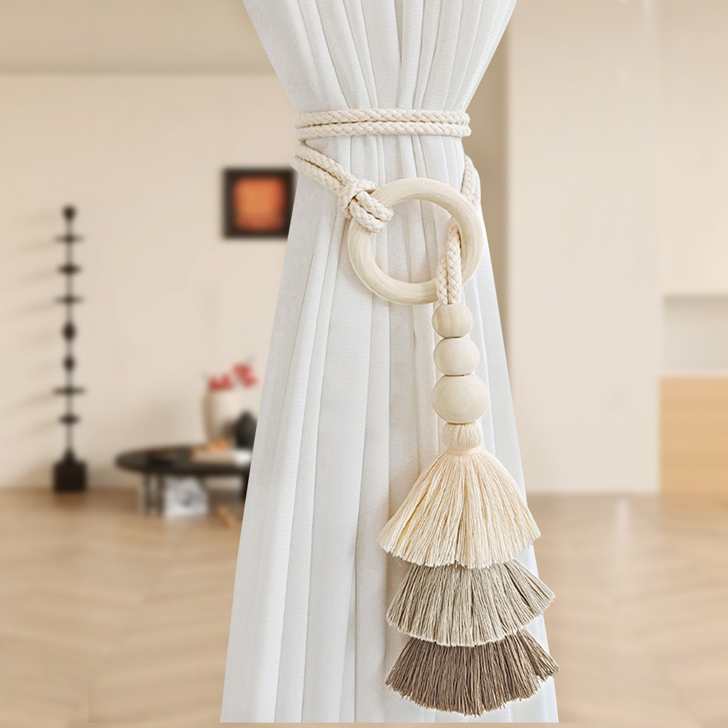 Bohemian Laced-Up Curtain Accessories Simple Curtain Buckle Decoration Shipping