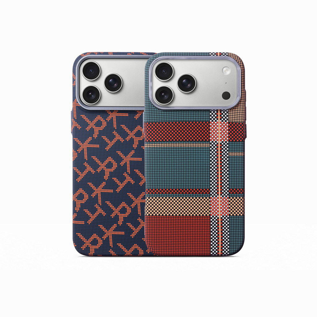 QUMI QUMI ง่าย RTK สีดําสีส้มเหมาะสําหรับ iPhone18promax เคสโทรศัพท์ Apple 18promax Apple 18pro ชุด 