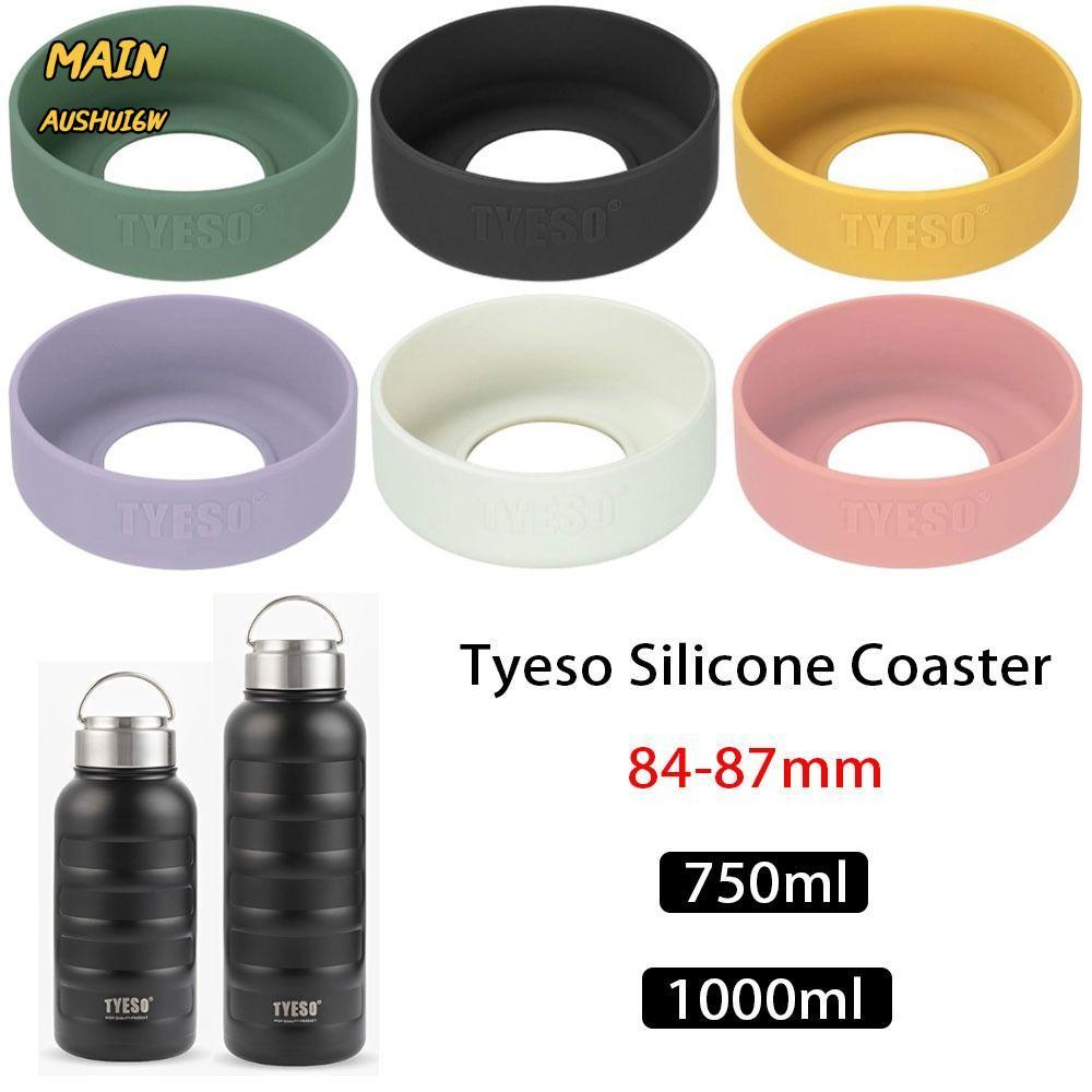MAINAUSHUI6W 1 ชิ้นซิลิโคน Coaster, 84-87 มม.ป้องกันขวด, Anti Slip 750ml 1000ml TS-8815 TS-8816 Univ