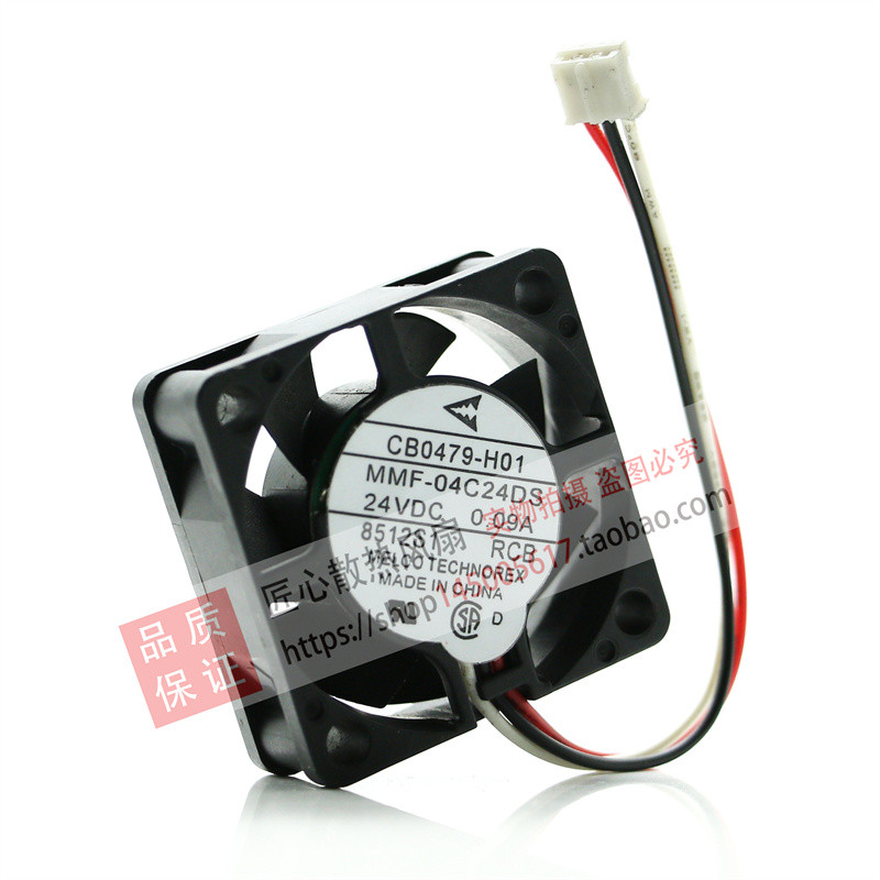 พัดลมใหม่เอี่ยม MR-J3 พัดลมไดรฟ์ CB0479-H01 MMF-04C24DS-RCB 24V 0.09A