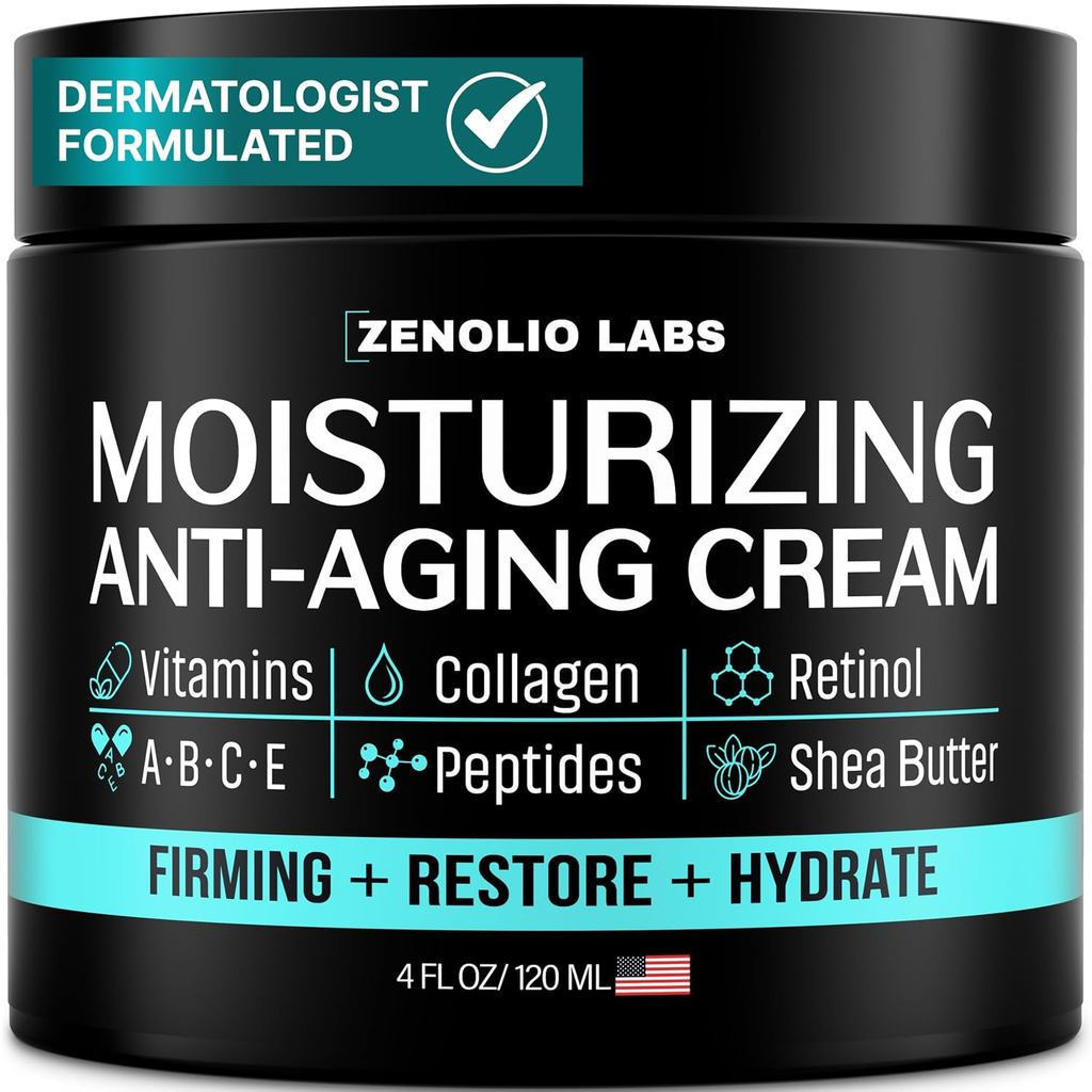Men Facial Moisturizer-Retinol, Collagen, Peptide, Vitamin E และ A-Facial Skin Care Products-Retinol
