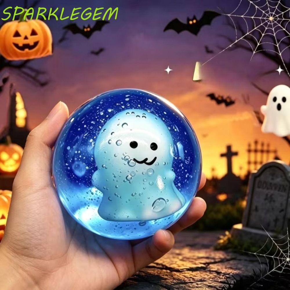 SPARKLEGEM Stress Ball, ฟื้นตัวช้า Squeeze Maltose Stress Ball, ของขวัญ Super Soft Halloween Design 