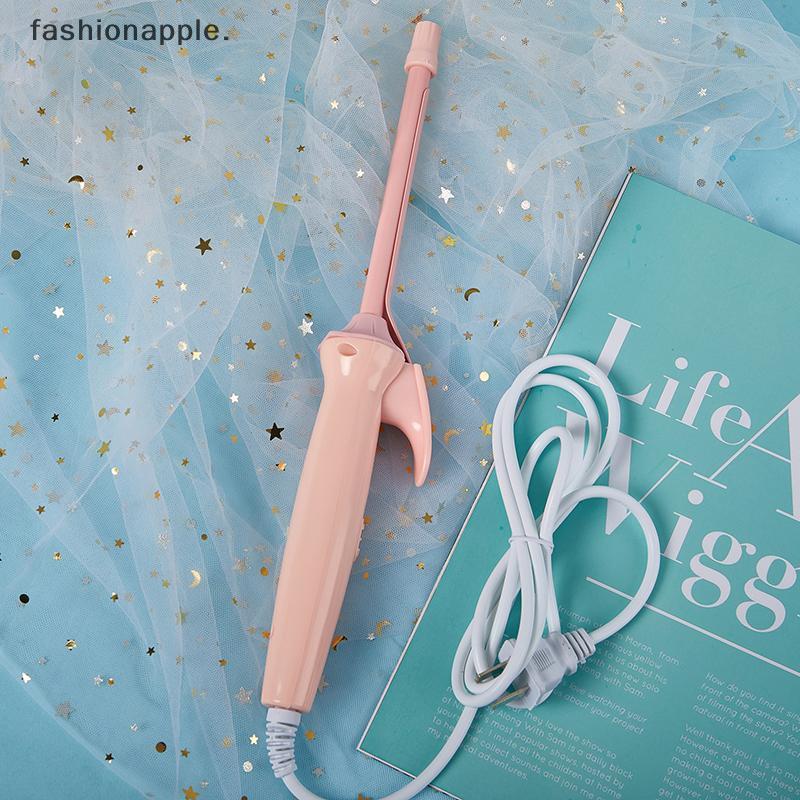 Form & Art 9 มม.ไฟฟ้าผม Curler เคลือบเซรามิค Curling Iron Unisex Curling Wand Mini ในครัวเรือนผมจัดแ